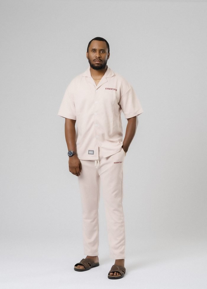 Blush Shirt Set