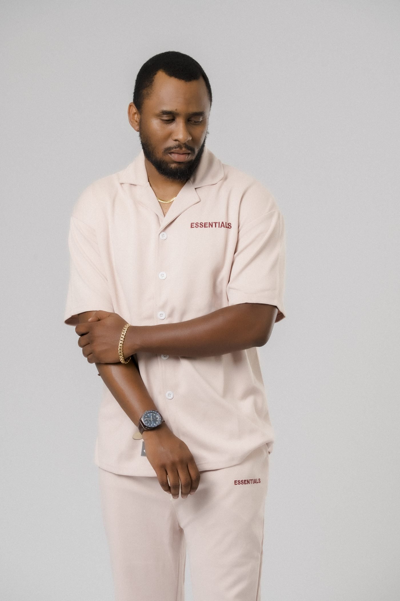 Blush Shirt Set