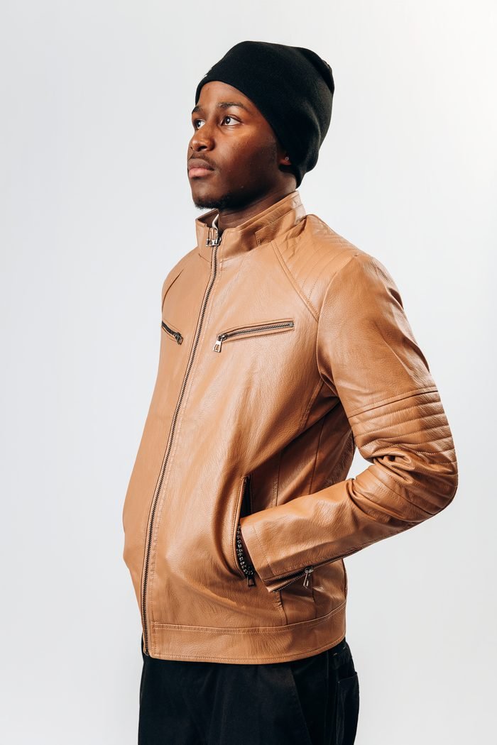 Chic Appearance Coat in Dark Orange