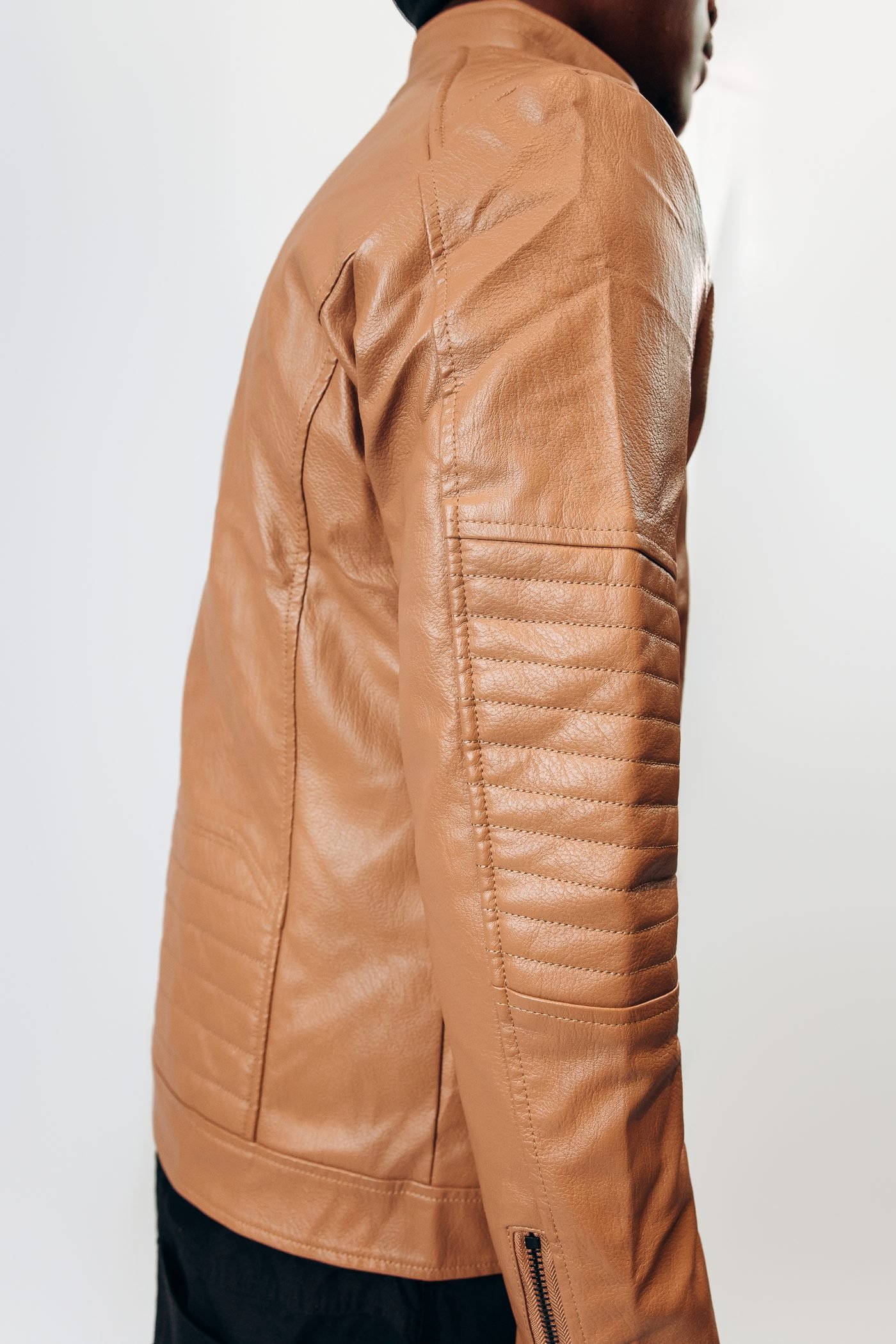 Chic Appearance Coat in Dark Orange