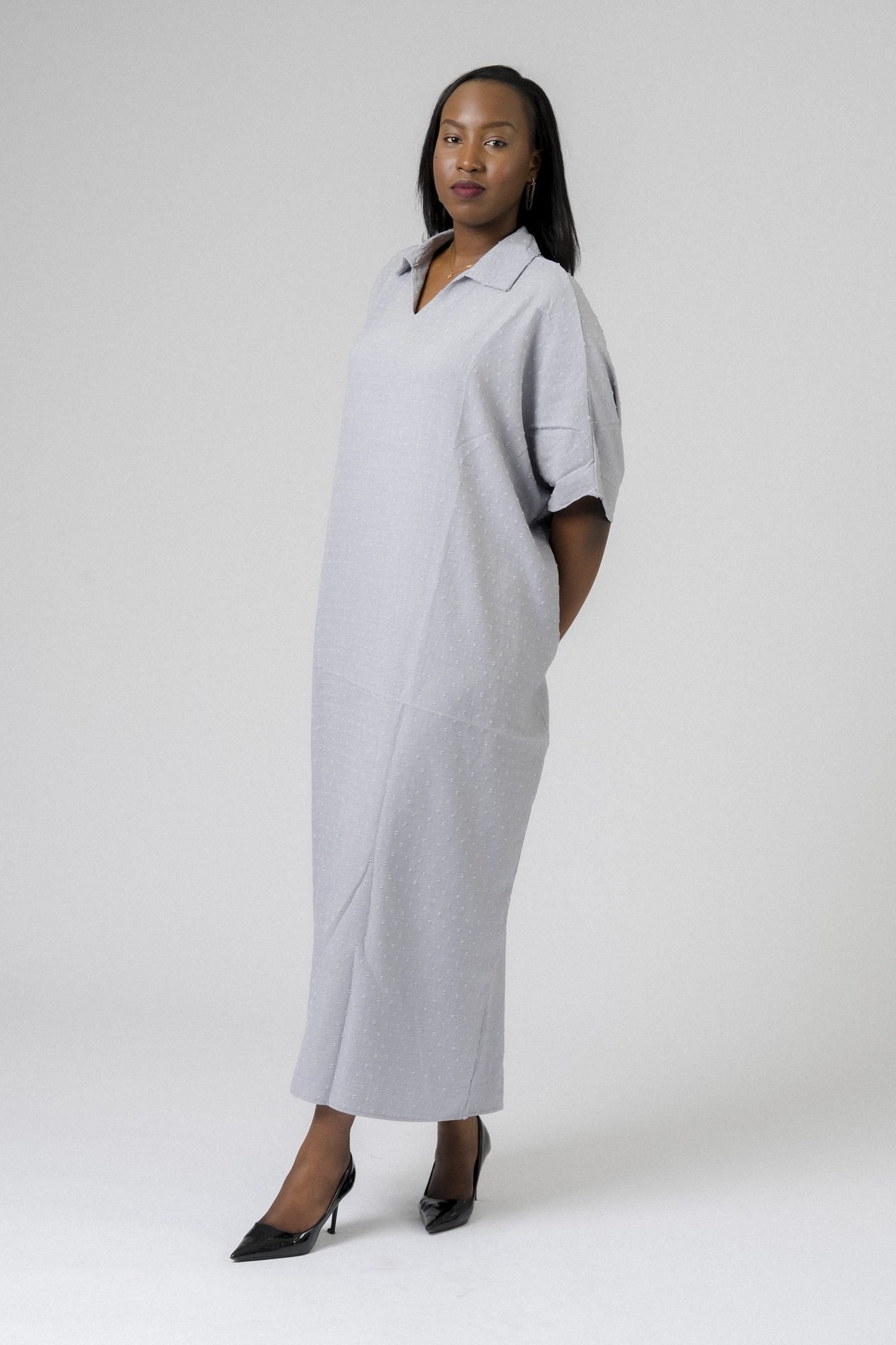 Cloud Grey Caftan