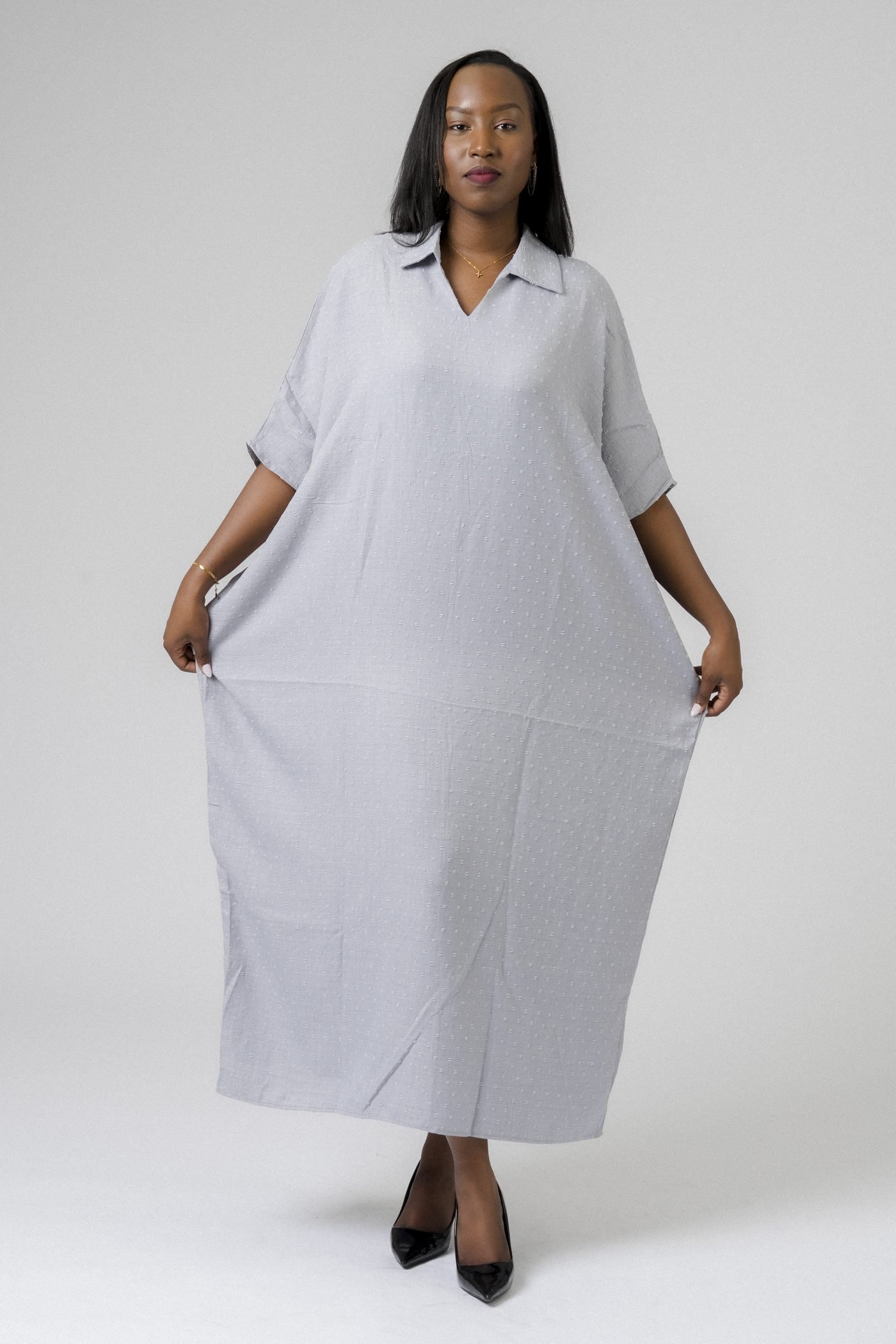 Cloud Grey Caftan