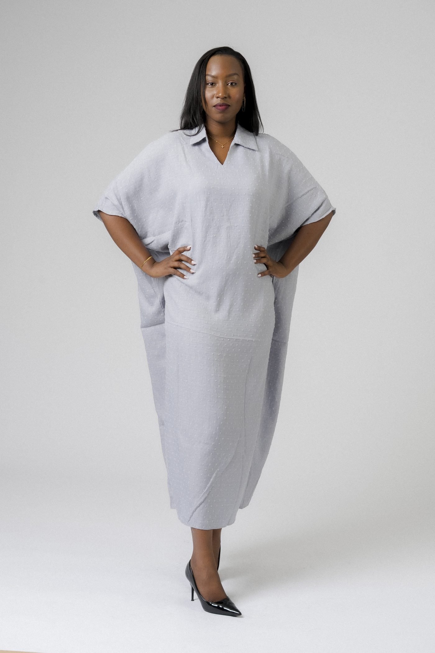 Cloud Grey Caftan