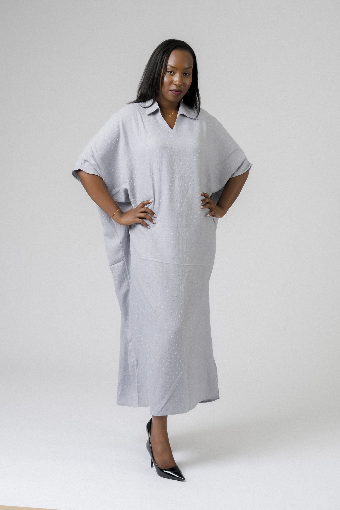 Cloud Grey Caftan