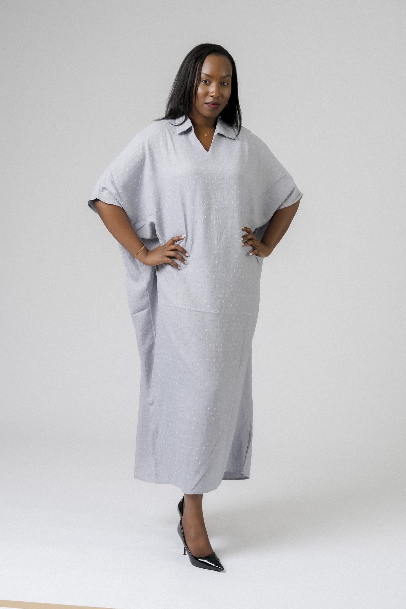 Cloud Grey Caftan