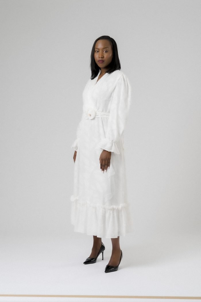 Ivory Bloom Dress