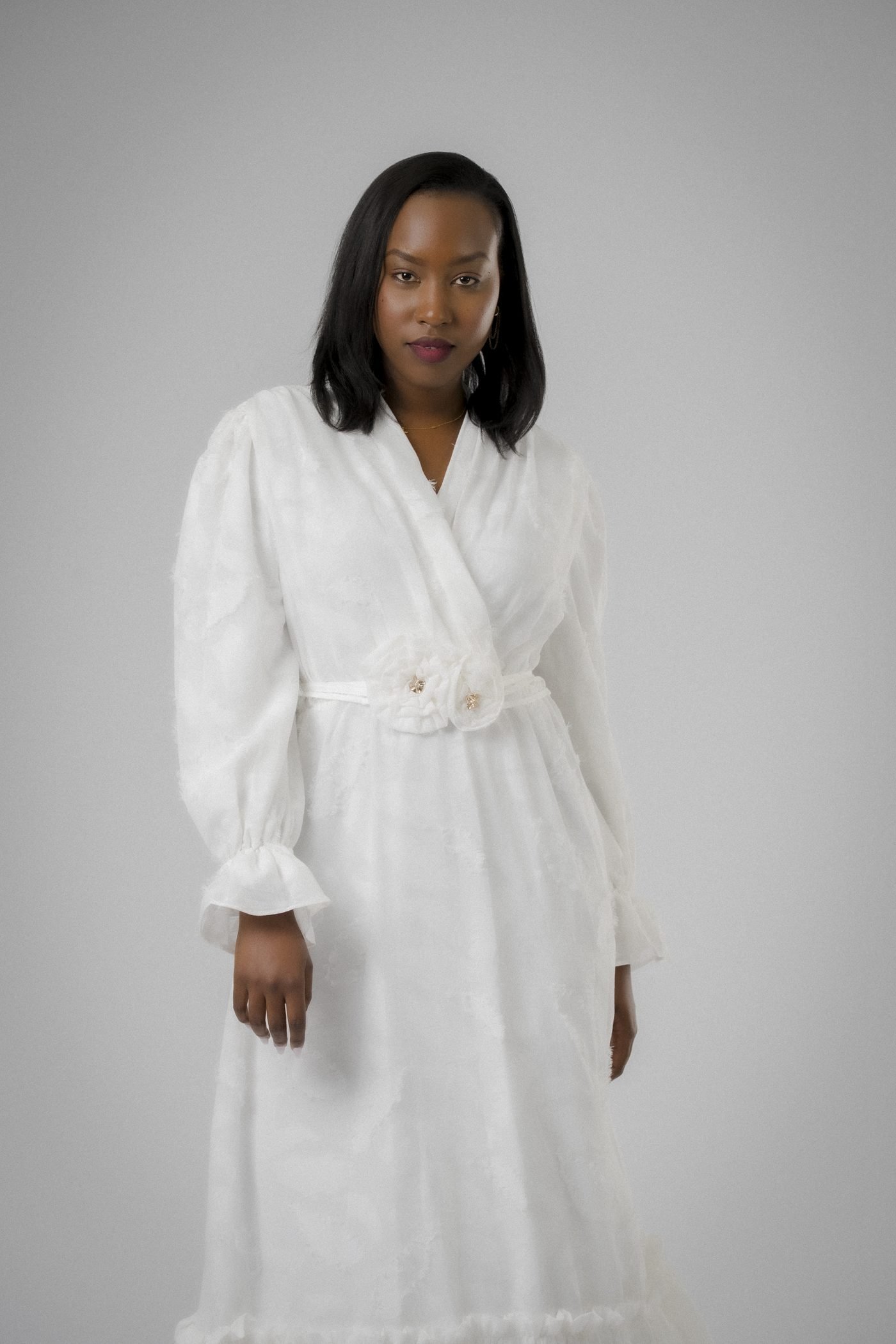 Ivory Bloom Dress