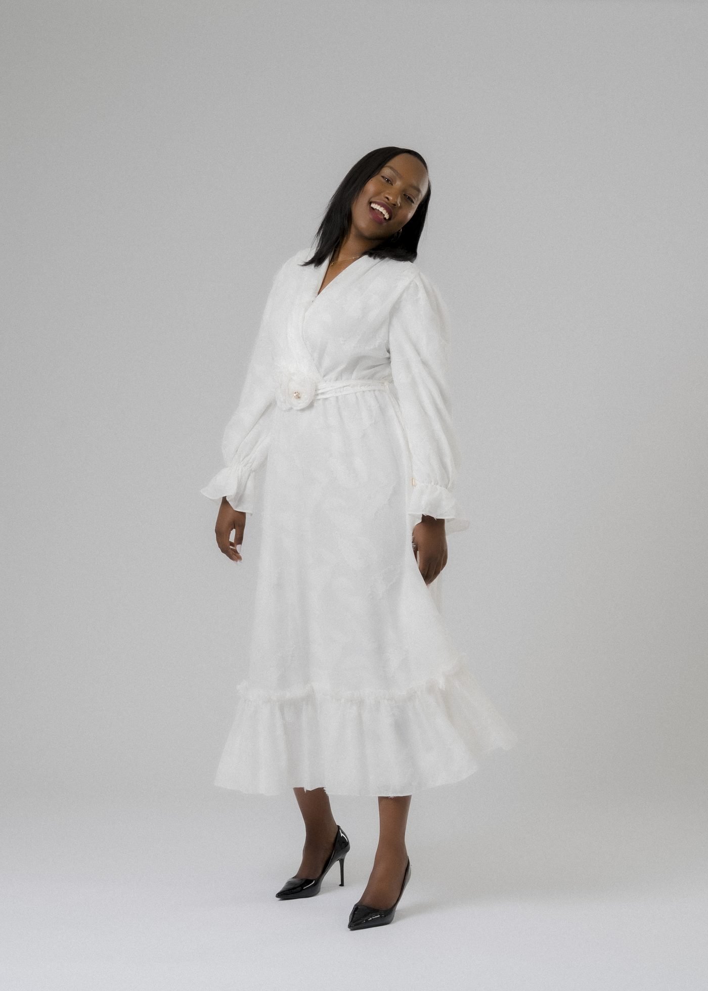 Ivory Bloom Dress