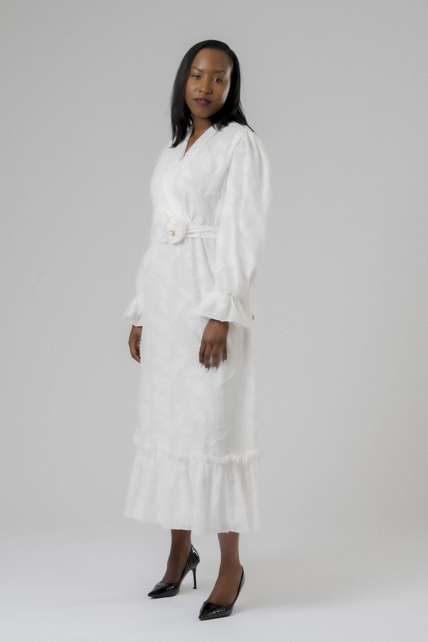 Ivory Bloom Dress