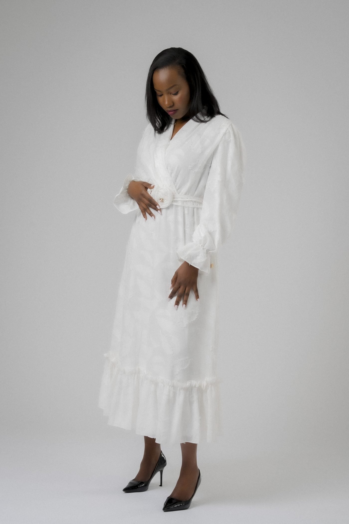 Ivory Bloom Dress