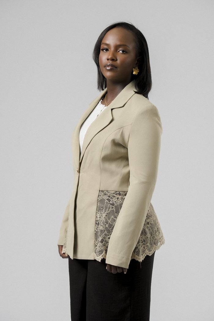 Lace Edge Blazer