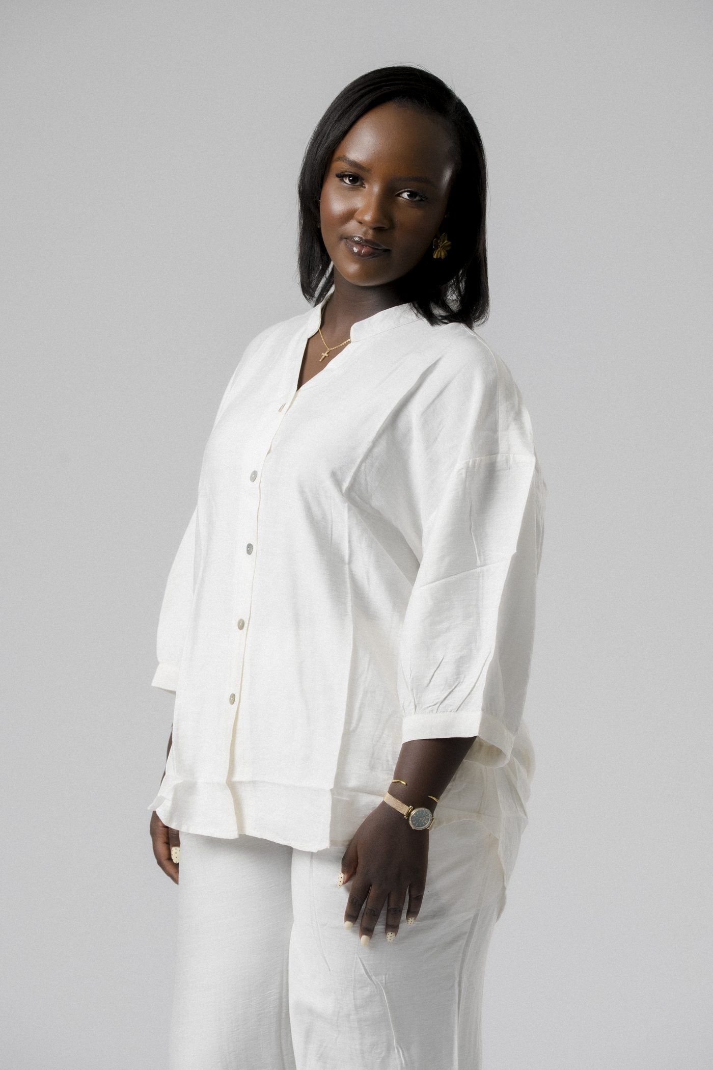 Riviera Camp Set in White