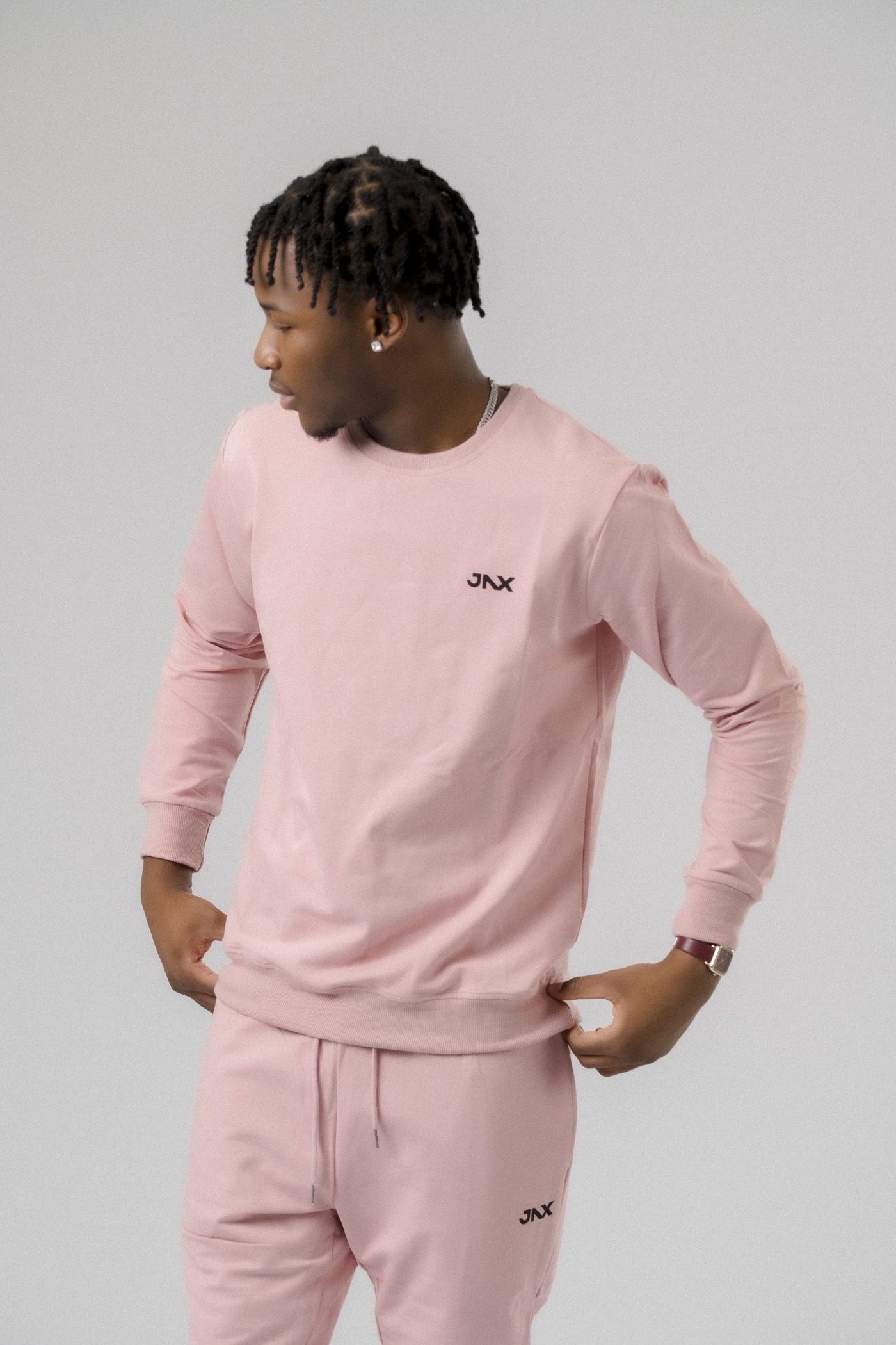 Rosé Jogger Set