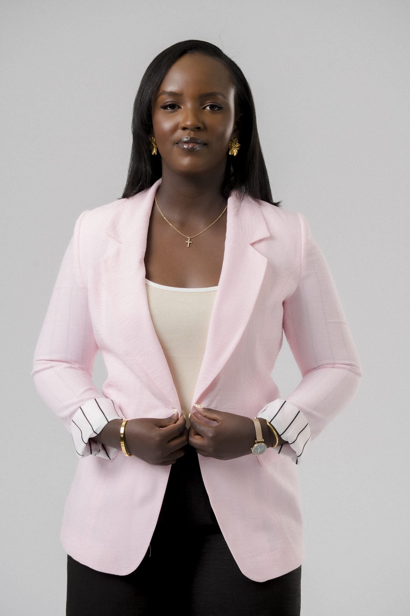 Signature Blazer in Pink