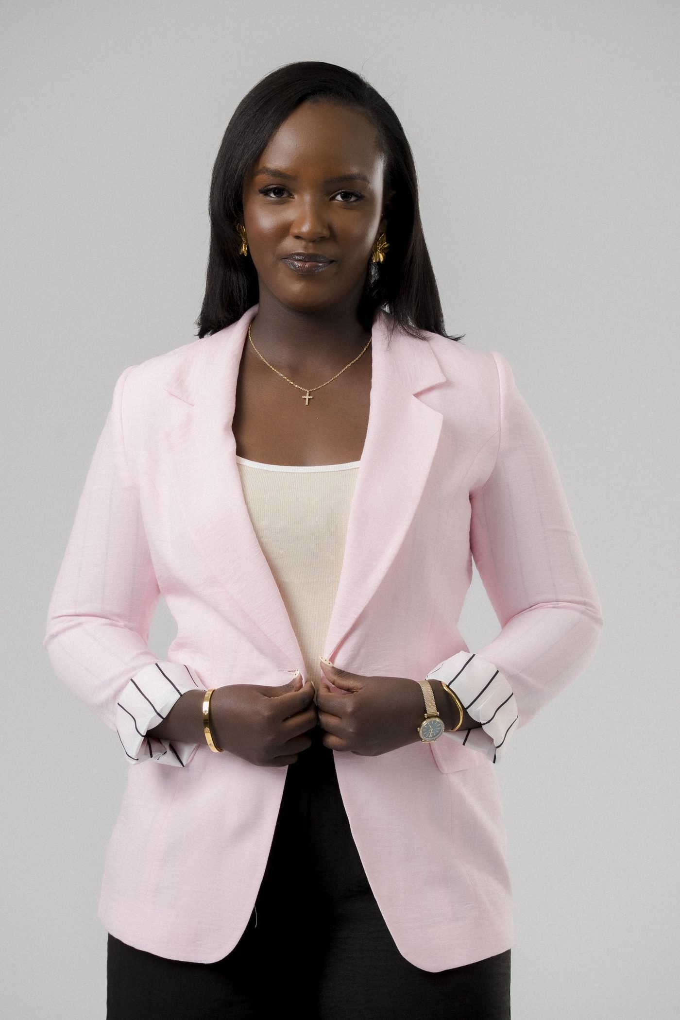 Signature Blazer in Pink