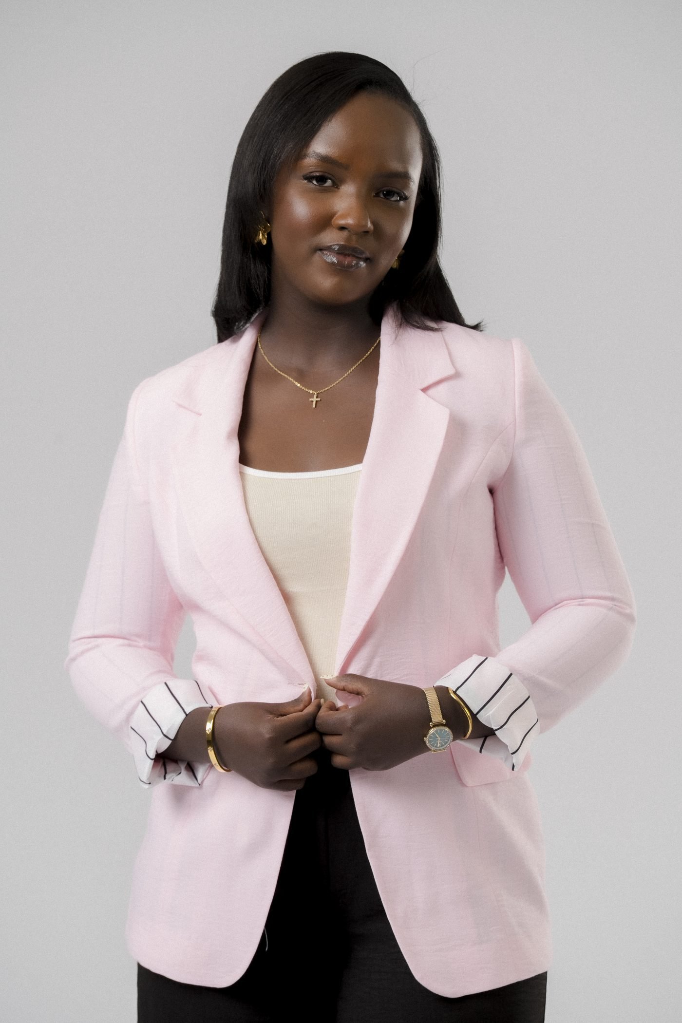 Signature Blazer in Pink