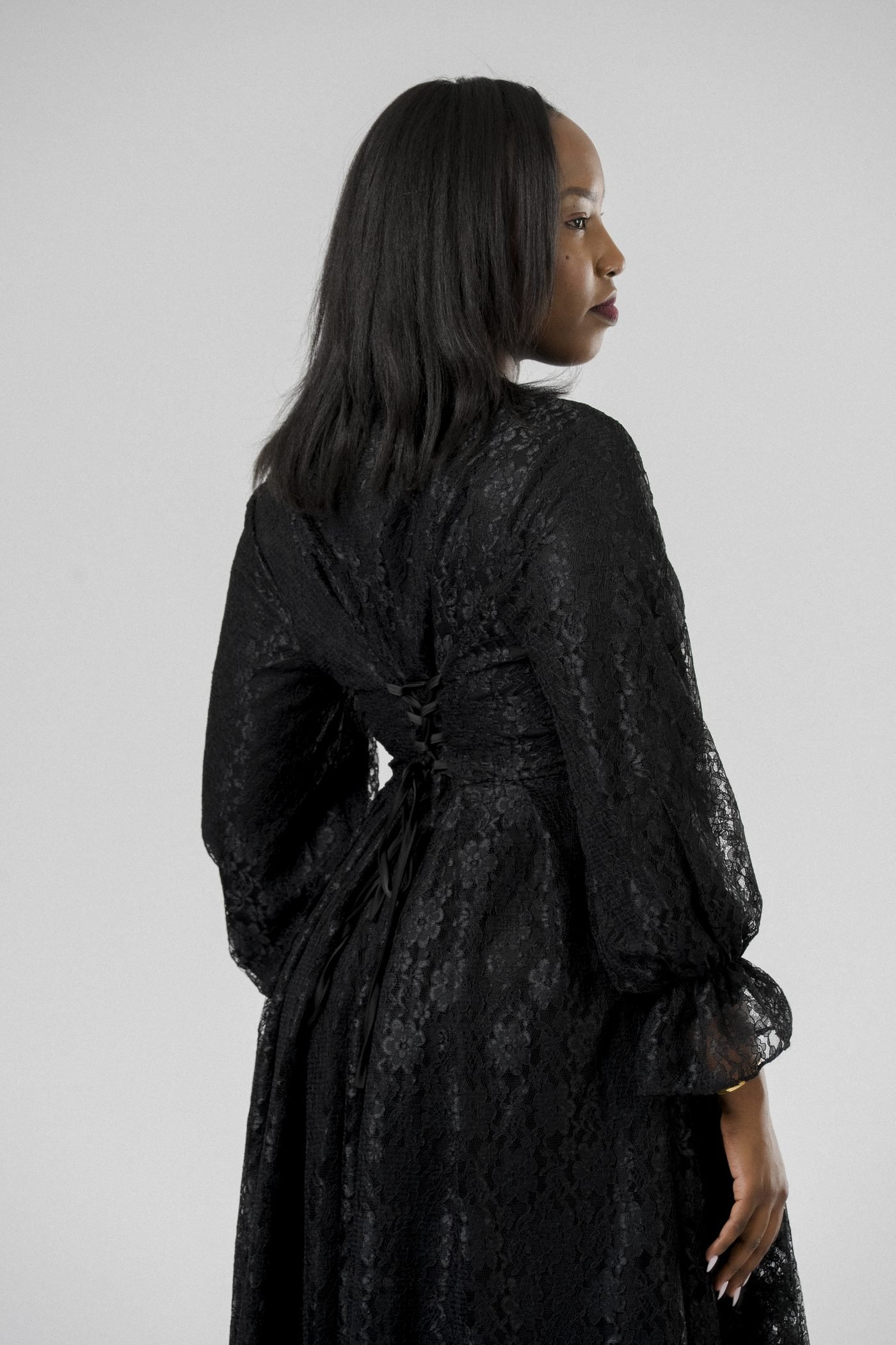 Starlit Lace Dress