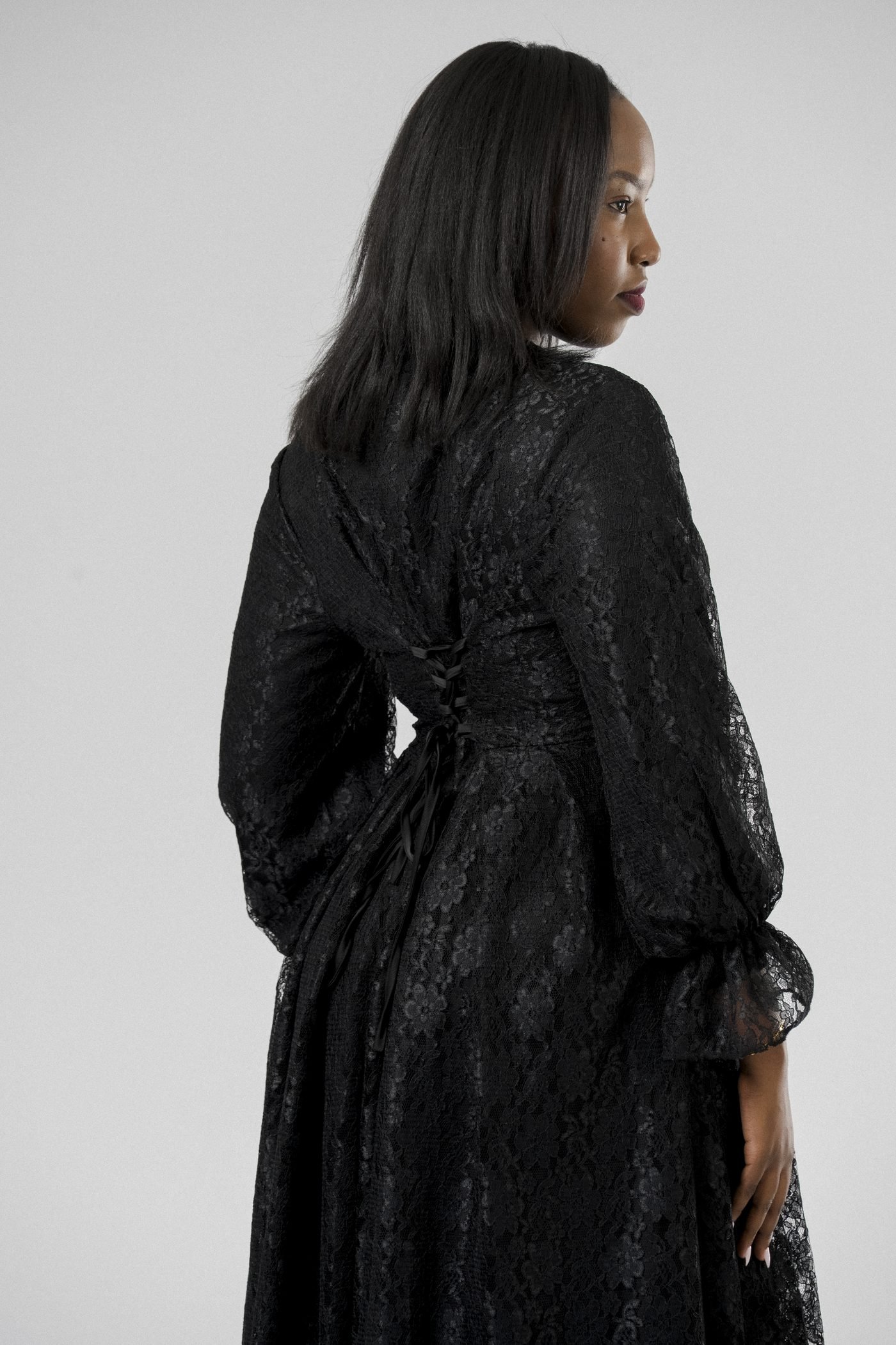 Starlit Lace Dress